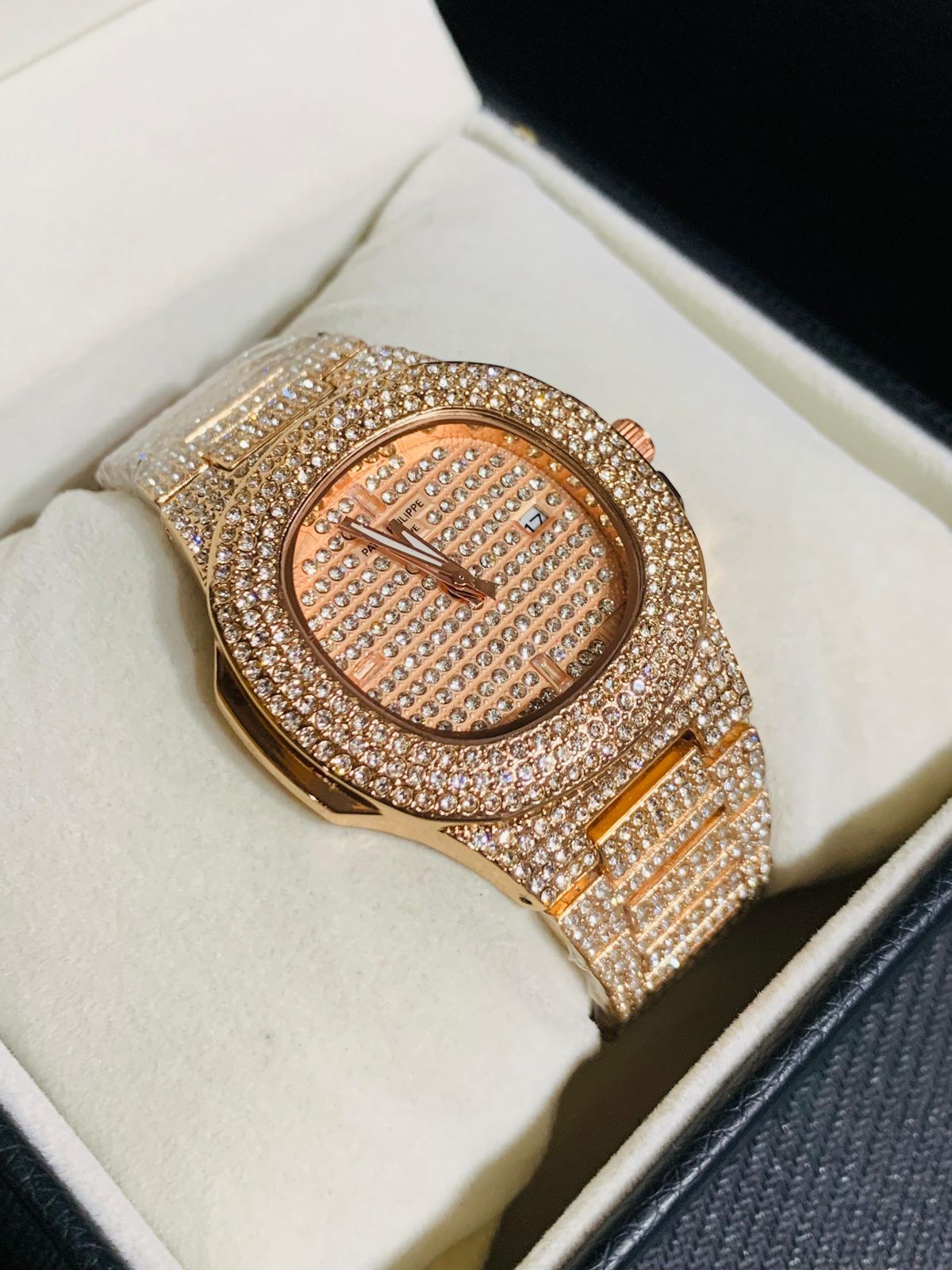 Patek Phillipe Peach Stone